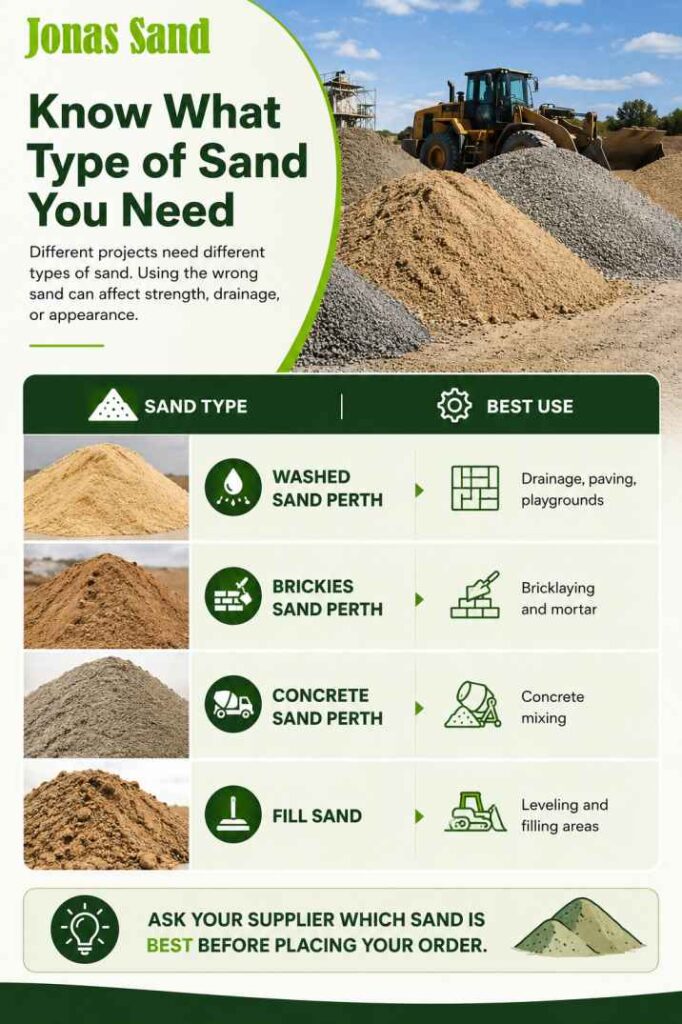 Know What Type of Sand You Need
